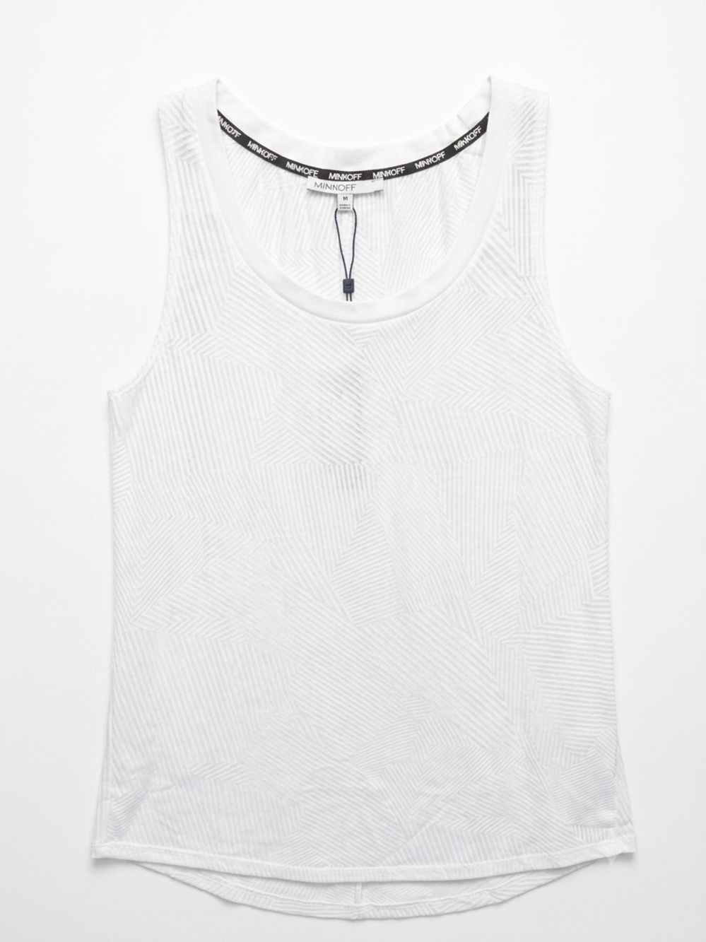 REBECCA MINKOFF / Axel White Sleeveless Tank Top/ NWT / M / Ptp-18-19” / $98